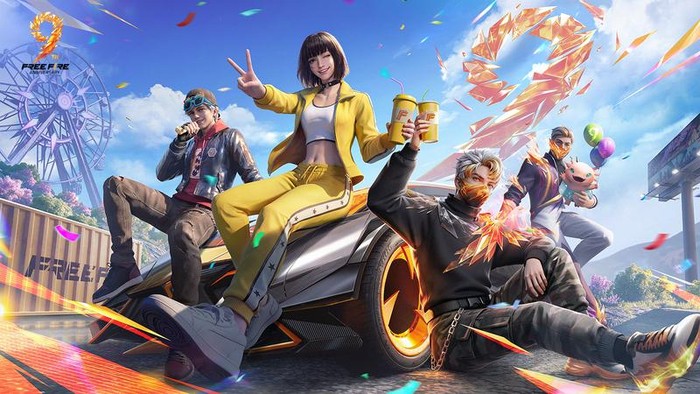 Game battle royale kepunyaan Garena, Free Fire, ulang tahun yang ke-9. Dalam rangka merayakan hari spesial ini, mereka menghadirkan event seru bertabur hadiah menarik.