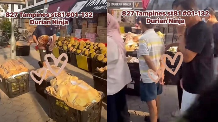 Kios Durian Ini Bagikan 1 Ton Durian Gratis Setiap Hari