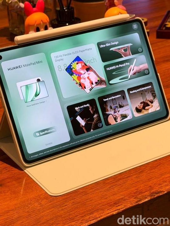 Tipis Banget! Begini Wujud Huawei MatePad Mini