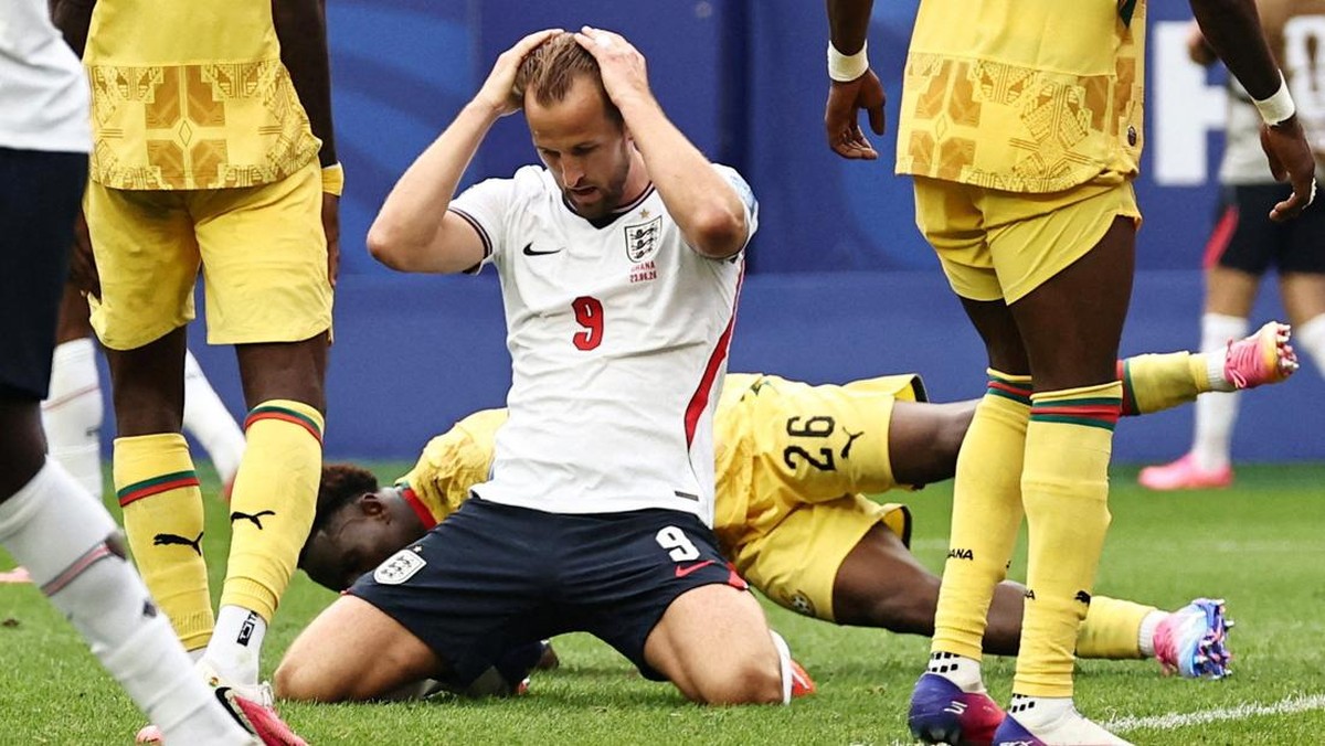 Inggris Melempem, Ghana Paksa The Three Lions Berbagi Poin