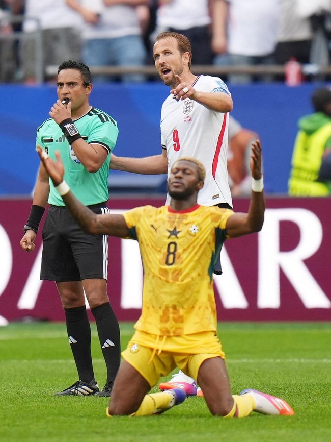 Inggris Melempem, Ghana Paksa The Three Lions Berbagi Poin