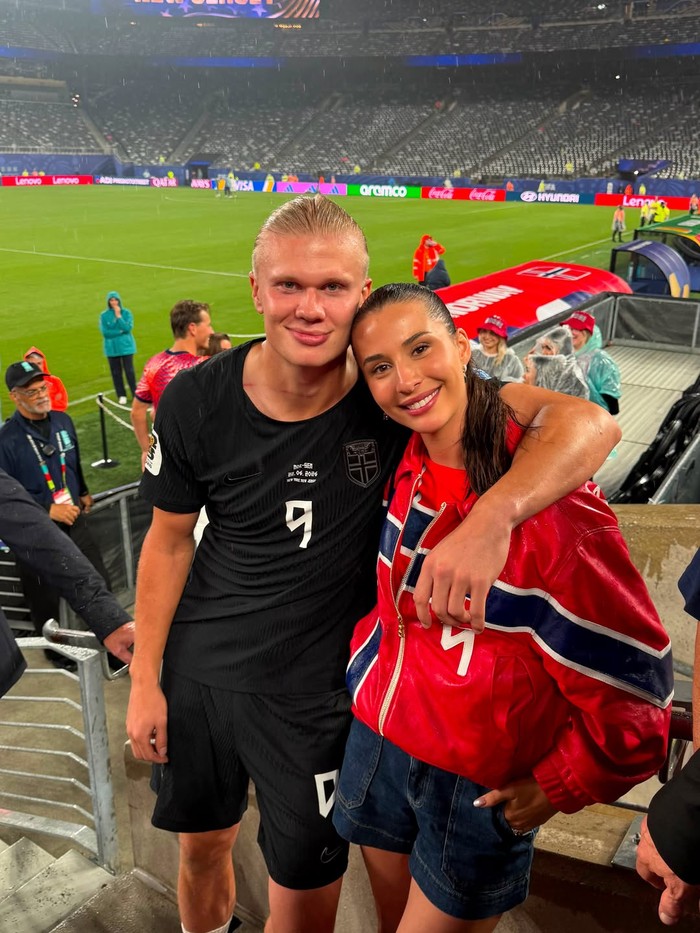 Isabel Haugseng Johansen, pacar Erling Haaland