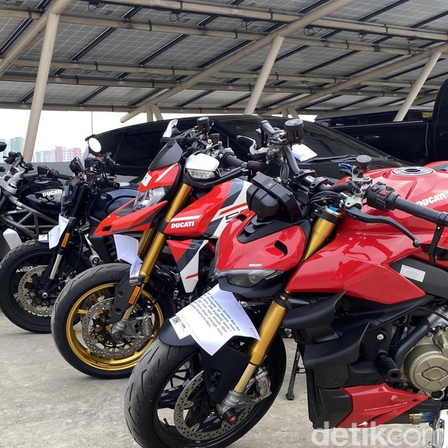 Potret Moge Ducati-Mobil Mewah Kasus Noel yang Bakal Dilelang KPK