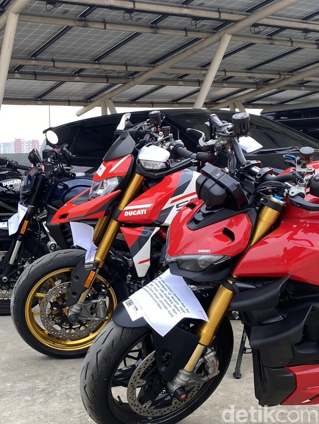 Potret Moge Ducati-Mobil Mewah Kasus Noel yang Bakal Dilelang KPK