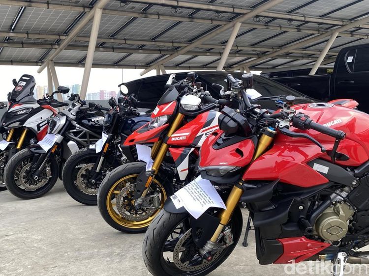 Potret Moge Ducati-Mobil Mewah Kasus Noel yang Bakal Dilelang KPK