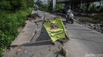 Jalan Raya CBL Memprihatinkan, 4 Titik Longsor Dibiarkan Berbulan-bulan
