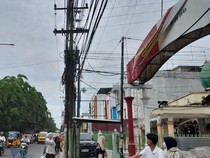 Keluhkan Kabel Semrawut di Jalan Williem Iskandar, Warga: Sering Nyangkut