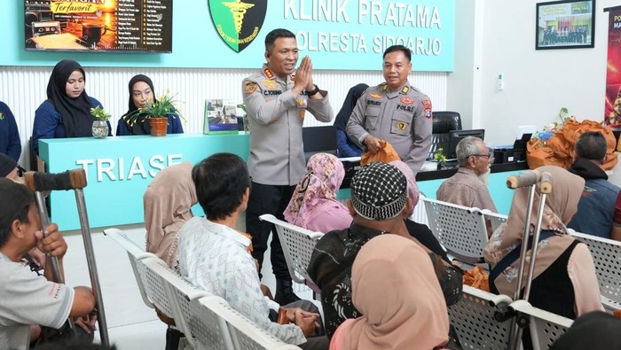 Kapolresta Sidoarjo Kombes Pol Christian Tobing