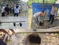 Misteri 14 Makam Dibongkar OTK di Bartim, Polisi Lakukan Penyelidikan