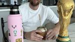 Lionel Messi Suka Minum Yerba Mate, Tehnya Dibawa Sampai ke Lapangan!