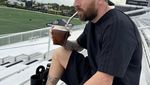 Lionel Messi Suka Minum Yerba Mate, Tehnya Dibawa Sampai ke Lapangan!