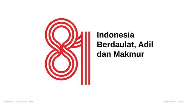 Logo HUT ke-81 RI Rizkiawan (Malang)