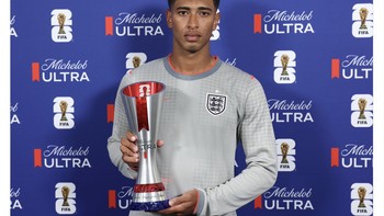 Jude Bellingham sampai merasa tak pantas mendapat gelar Man of the Match. Foto: X.com