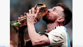 Selamat ulang tahun, Goat (greatest of all time). Foto: X.com
