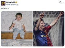 Lionel Messi Genap 39 Tahun, Netizen: Happy Birthday Goat!