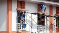 Proyek tersebut terus dikebut menjelang target penyelesaian pada Juli 2026. ANTARA FOTO/Aprillio Akbar  