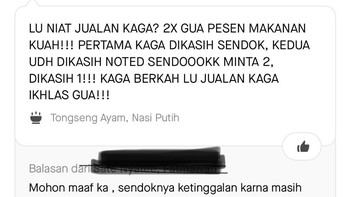 Mohon maaf, stafnya masih training. Foto: via Threads
