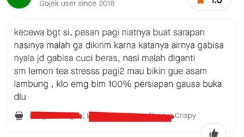 Kasihan tuh, jadi asam lambung. Foto: via Threads