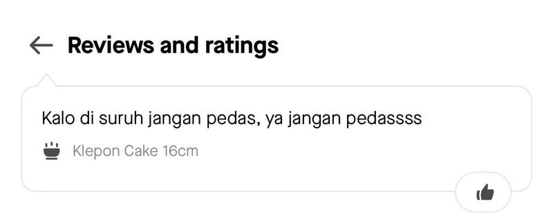 Balasan dari penjual anti kritik dari ulasan makanan yang dipesan online bikin ikut emosi. Kok ada orang yang begini?