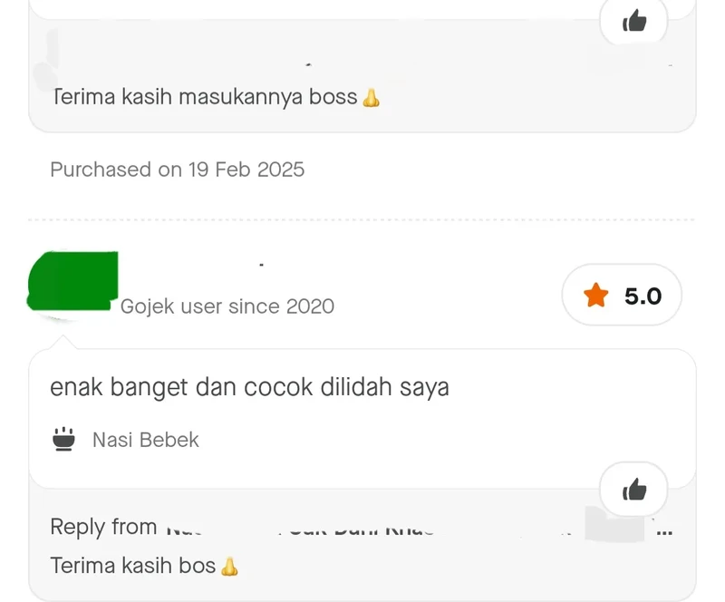 Balasan dari penjual anti kritik dari ulasan makanan yang dipesan online bikin ikut emosi. Kok ada orang yang begini?