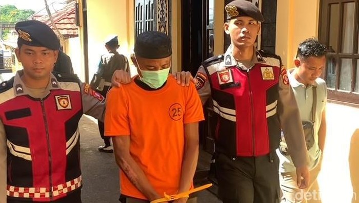Sendi Ramadan, pelaku pembakaran wanita di Kotawaringin Barat.