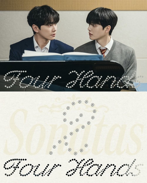 Penampilan Song Kang sebagai bintang drama Korea Four Hands Two Sonatas.