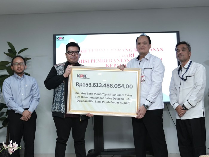 TASPEN Puji Pengembalian Dana Hasil Rampasan Negara Rp 153,6 M dari KPK