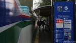 Trotoar Darurat MRT Bundaran HI Disulap Jadi Lorong Taman Labirin