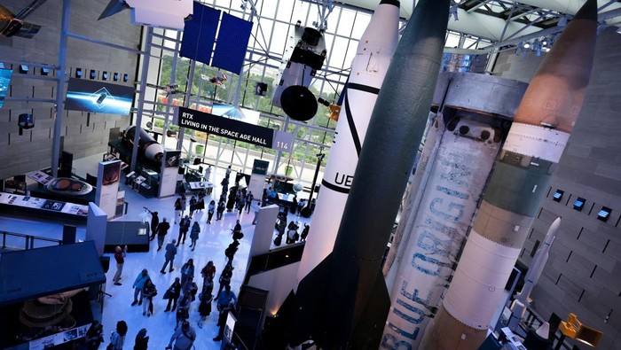 Dr. Gladys West, the late mathematician for the U.S. Navy who helped lay the foundation for GPS technology, is included in an exhibit at the Smithsonian National Air and Space Museum during a press preview before opening five new galleries, a milestone in a nearly complete, years-long total renovation, ahead of its 50th anniversary celebration in Washington, D.C., U.S., June 23, 2026. REUTERS/Jonathan Ernst
