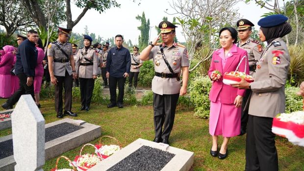 Wakapolri Pimpin Ziarah Nasional Menjelang Hari Bhayangkara ke-80