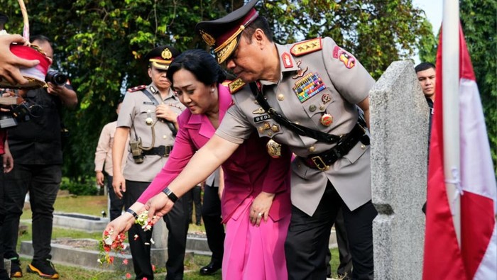 Wakapolri Pimpin Ziarah Nasional Menjelang Hari Bhayangkara ke-80