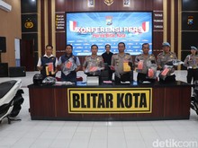 Komplotan Perampok Spesalis Minimarket di Blitar Dibekuk