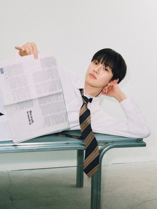 Bomin member boyband K-Pop AEN.
