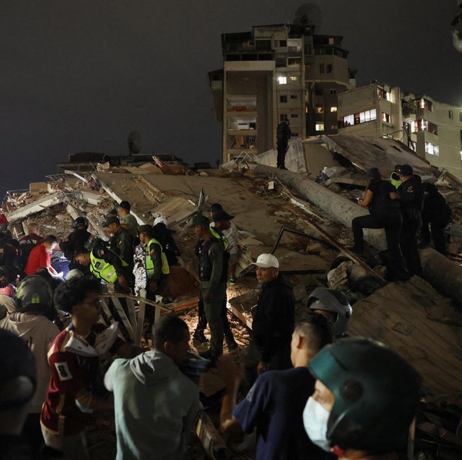 Caracas Diguncang Gempa Dahsyat! Bangunan Runtuh, Korban Dievakuasi
