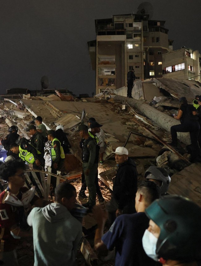 Caracas Diguncang Gempa Dahsyat! Bangunan Runtuh, Korban Dievakuasi