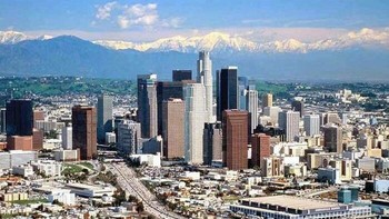 Los Angeles di masa awal dibandingkan dengan tahun 2001. Foto: Boredpanda