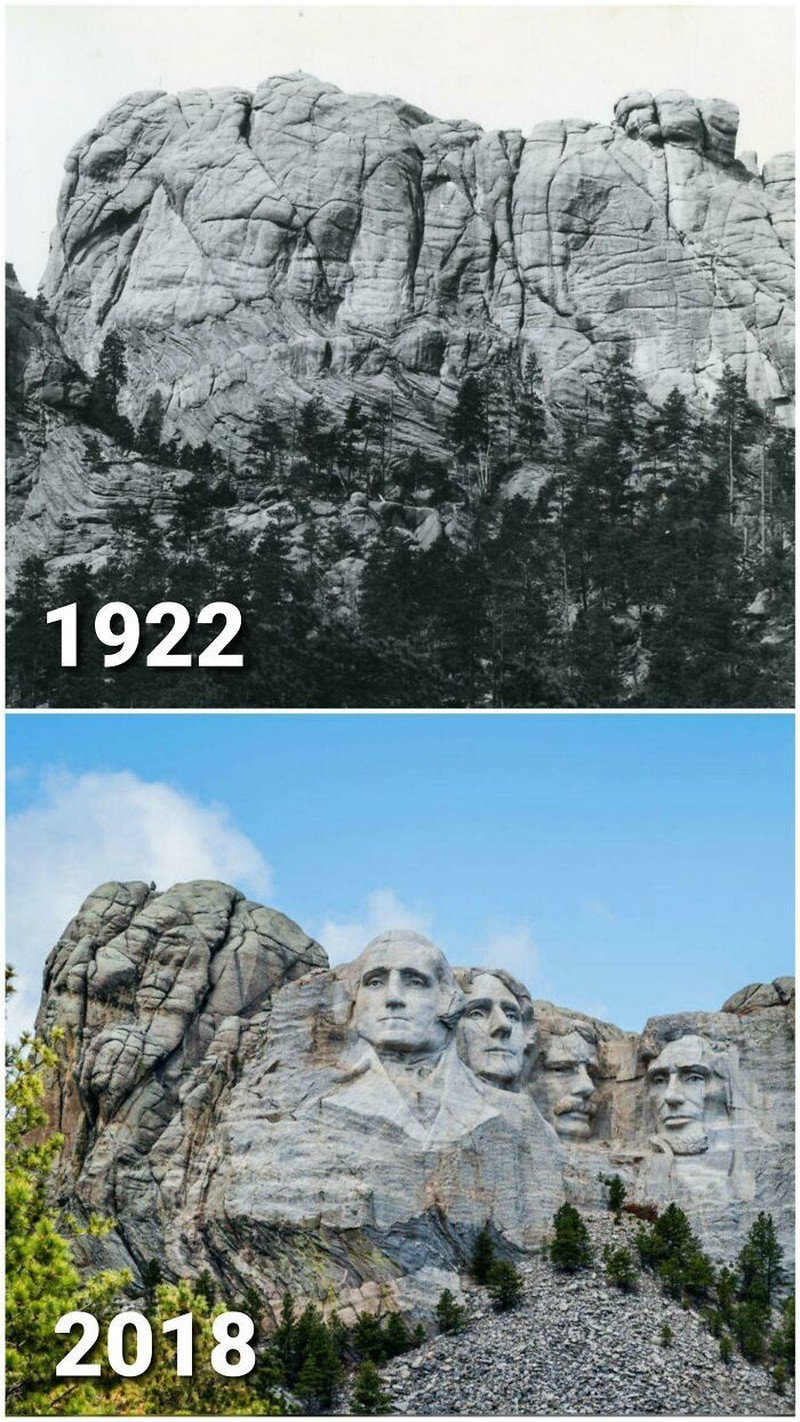 Deretan foto dulu dan sekarang