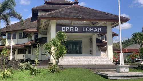 Gedung DPRD Lombok Barat. (Foto: Gedung DPRD Lombok Barat)
