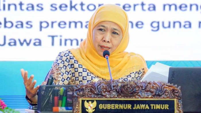 Gubernur Jawa Timur Khofifah Indar Parawansa