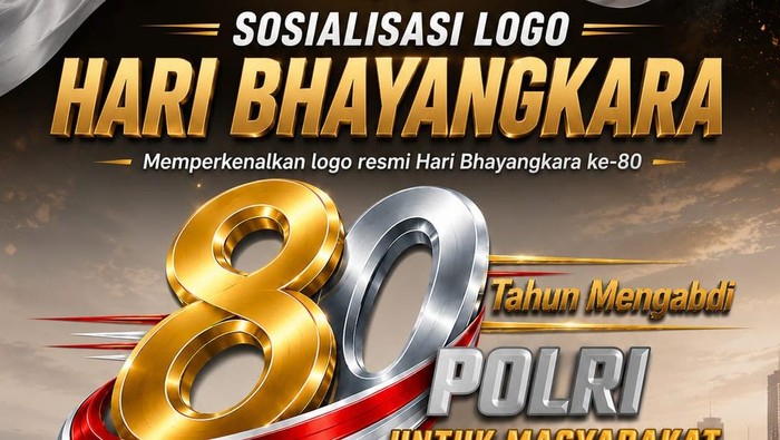 Logo Hari Bhayangkara 2026