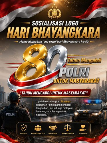 Hari Bhayangkara 2026 Logo Hari Bhayangkara 2026