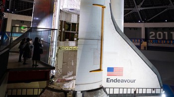 Endeavour telah menjalankan 25 misi antariksa sebelum pensiun pada 2011 seiring berakhirnya program Space Shuttle milik NASA. REUTERS/Mike Blake  