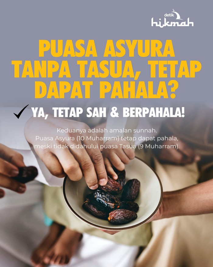 Infografis puasa Asyura tanpa Tasua