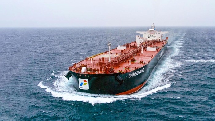 Kapal Gamsunoro milik Pertamina.