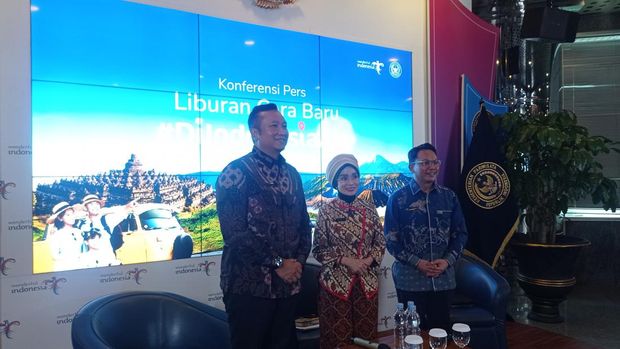 Konferensi Pers Liburan Cara Baru di Indonesia Aja