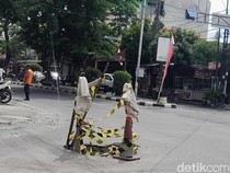 Warga Keluhkan Lubang di Jalan Senam Medan, Pemkot: Akan Kita Tindaklanjuti