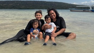 Marshel Widianto Ajak Istri dan 2 Anak Road Trip Jakarta-Bali