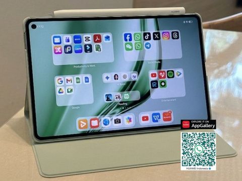 Meluncur di RI, HUAWEI MatePad Mini Lebih Ringan & Tipis dari iPad Mini 7