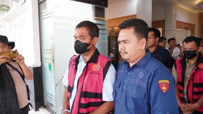 Para pelaku saat akan ditahan (Dok Kejari Siak)