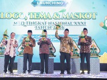 Gubernur Jateng dan Menag Resmikan Logo hingga Maskot MTQ Nasional XXXI